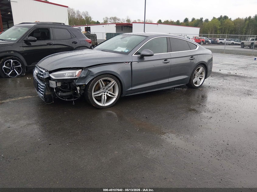 Vin: wauencf58ja073606, lot: 45605224, audi a5 2.0t premium 20182