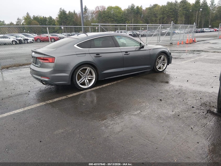 Vin: wauencf58ja073606, lot: 45605224, audi a5 2.0t premium 20184