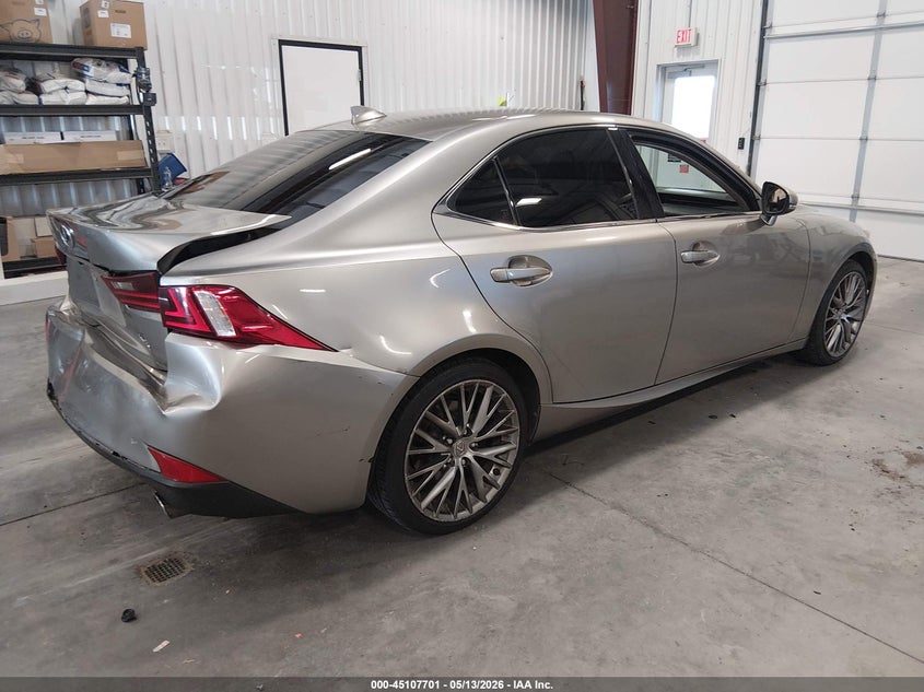 Vin: jthbf1d2xe5014120, lot: 45605285, lexus is 250 20144
