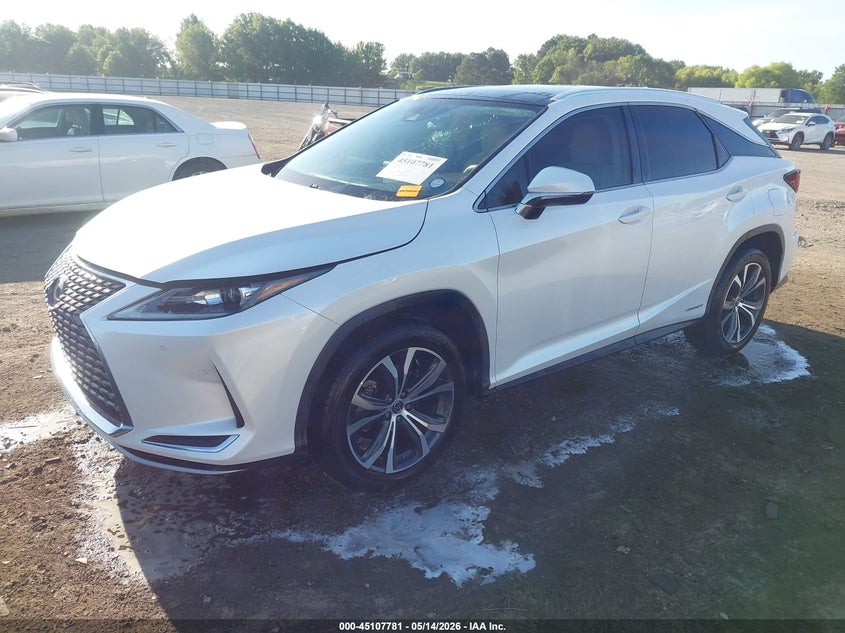 2020 LEXUS RX 450H auction photo 2