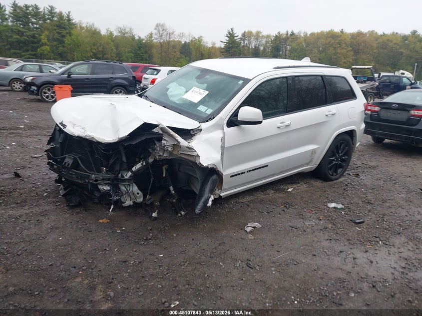 Vin: 1c4rjfag0jc137684, lot: 45605427, jeep grand cherokee altitude 4x4 20182