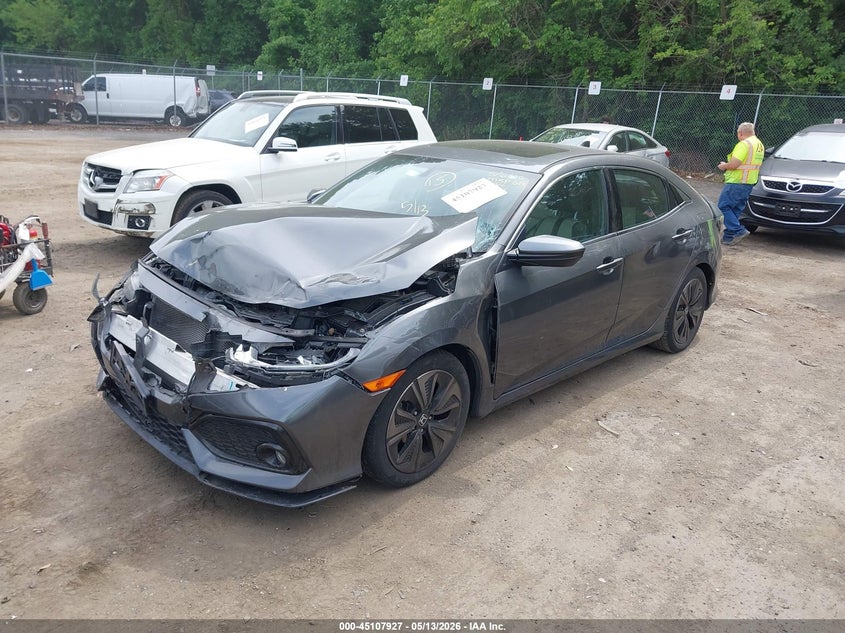 2017 Honda Civic Ex-L SHHFK7H7XHU410010 photo 1