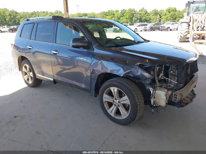 Vin: 5tdyk3eh6cs085425, lot: 45605560, toyota highlander limited v6 2012 img_1