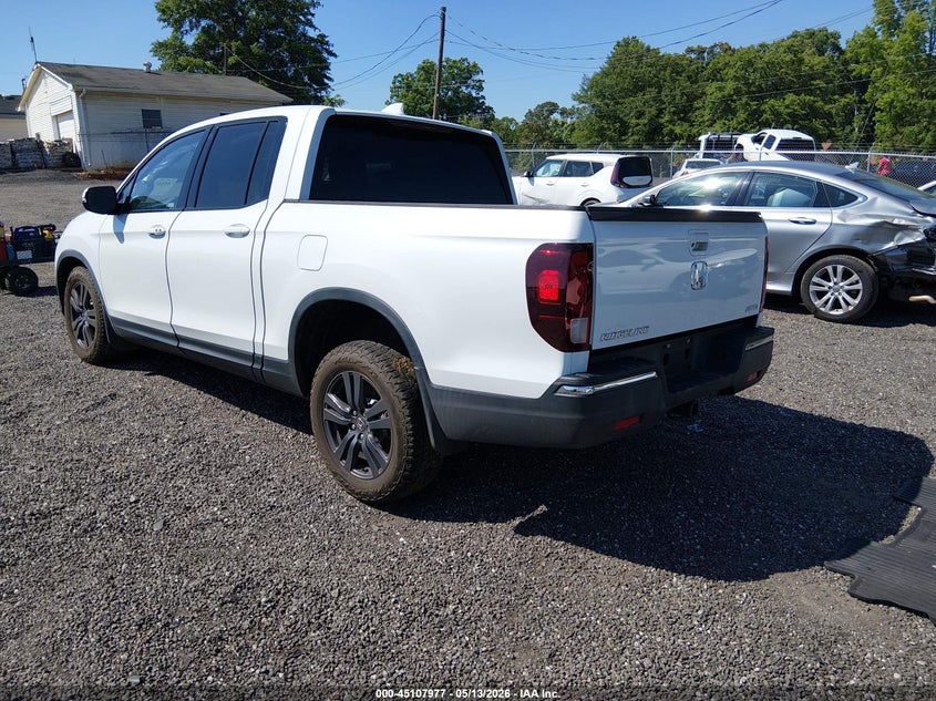 2020 HONDA RIDGELINE TRUCK 3.5L V-6 DI, VVT, 280HP