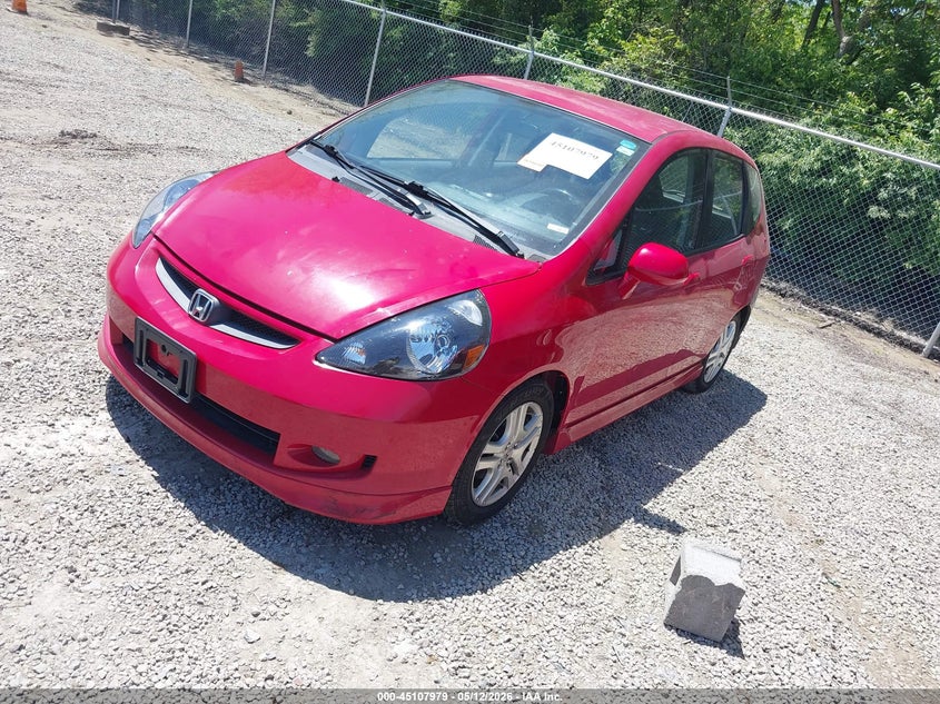 2007 Honda Fit Sport JHMGD38637S063443 photo 1