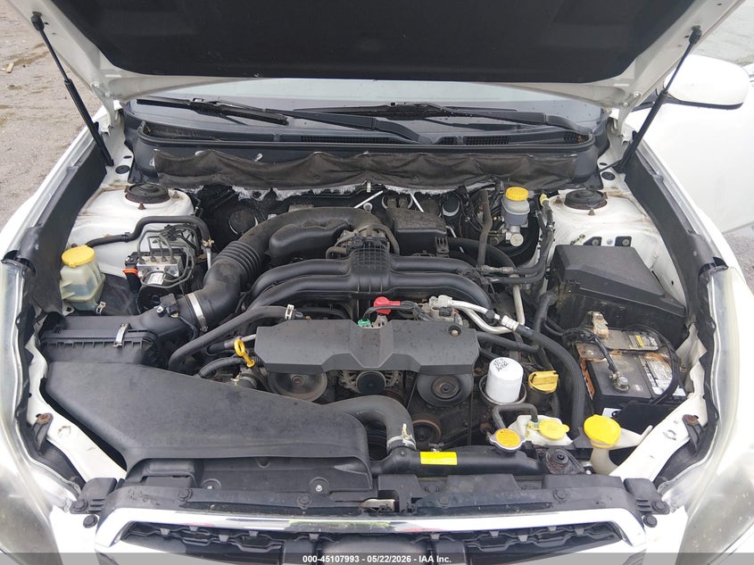 2014 SUBARU LEGACY SEDAN 2.5L H-4 DOHC, VVT, 173HP