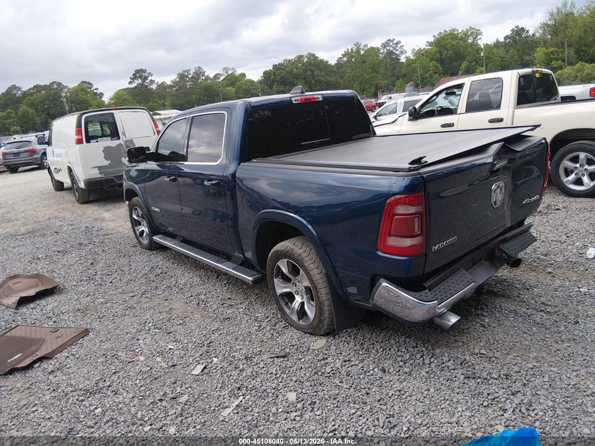 Vin: 1c6srfjt8ln415673, lot: 45605624, ram 1500 laramie  4x4 5'7 box 20203
