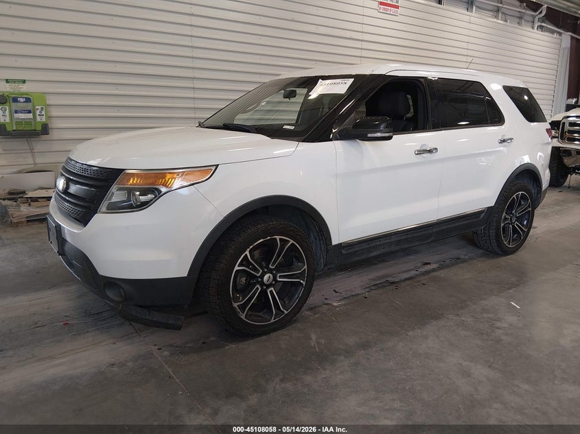 Vin: 1fm5k8d89ega14620, lot: 45605642, ford explorer xlt 20142