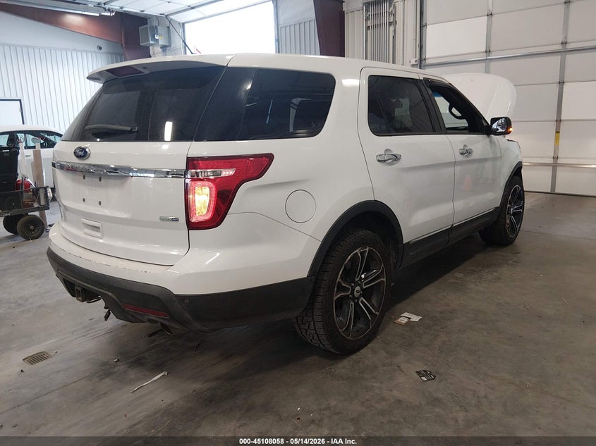 Vin: 1fm5k8d89ega14620, lot: 45605642, ford explorer xlt 20144
