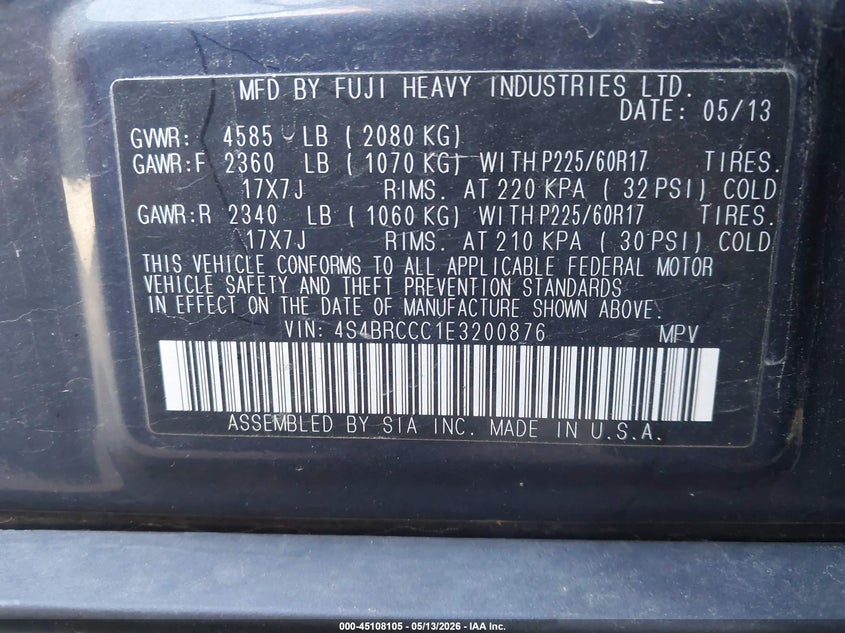 Фото 9 - SUBARU OUTBACK