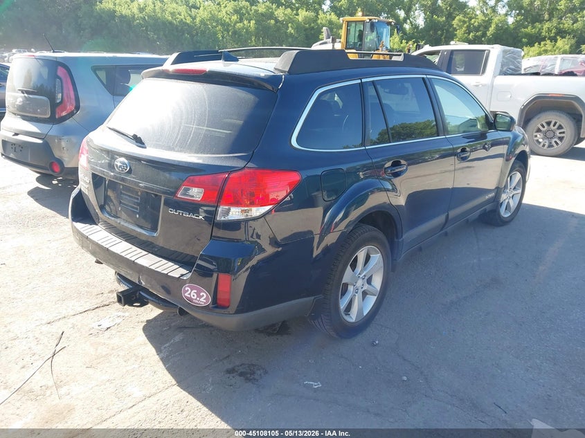 2014 SUBARU OUTBACK auction photo 4