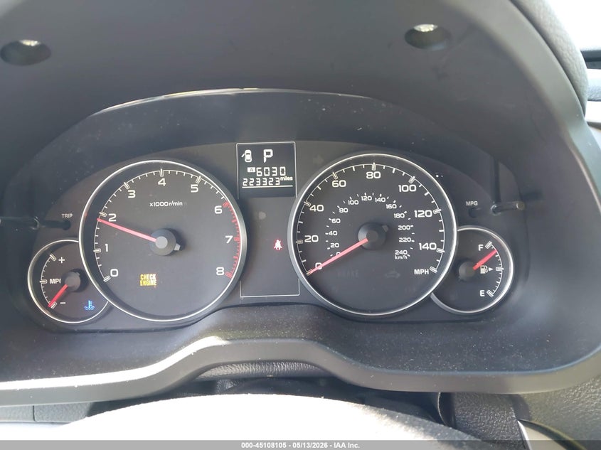 2014 SUBARU OUTBACK auction photo 7