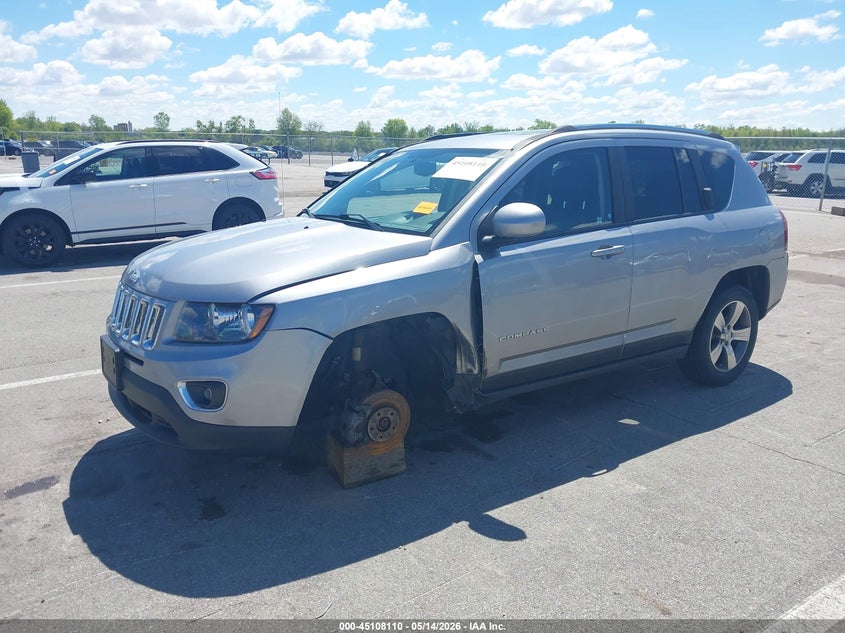 Vin: 1c4njcea1hd153156, lot: 45605694, jeep compass high altitude fwd 20172