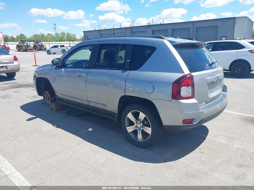 Vin: 1c4njcea1hd153156, lot: 45605694, jeep compass high altitude fwd 20173