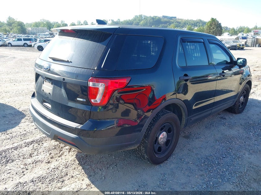 Vin: 1fm5k8ar1jga21889, lot: 45605700, ford police interceptor utility 20184