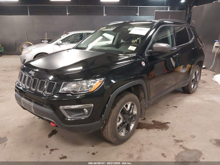 Vin: 3c4njddb3ht646315, lot: 45605741, jeep new compass trailhawk 4x4 20172