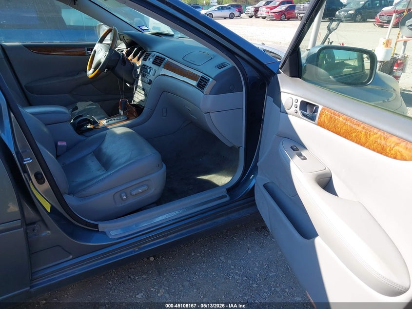 2005 LEXUS ES SEDAN 3.3L V-6 DOHC, VVT, 225HP