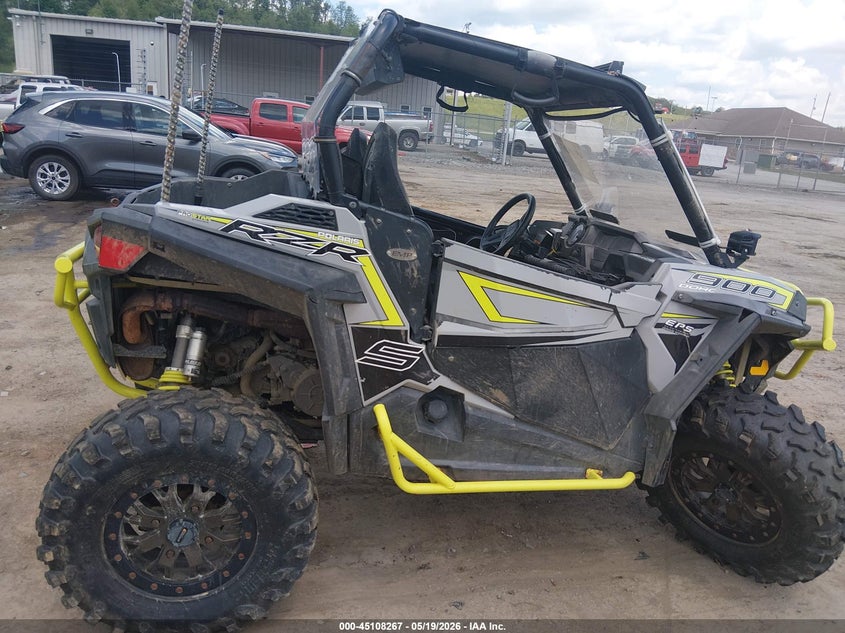 2018 Polaris Rzr S 900 Eps VIN: 3NSVBE874JH475011 Lot: 45108267