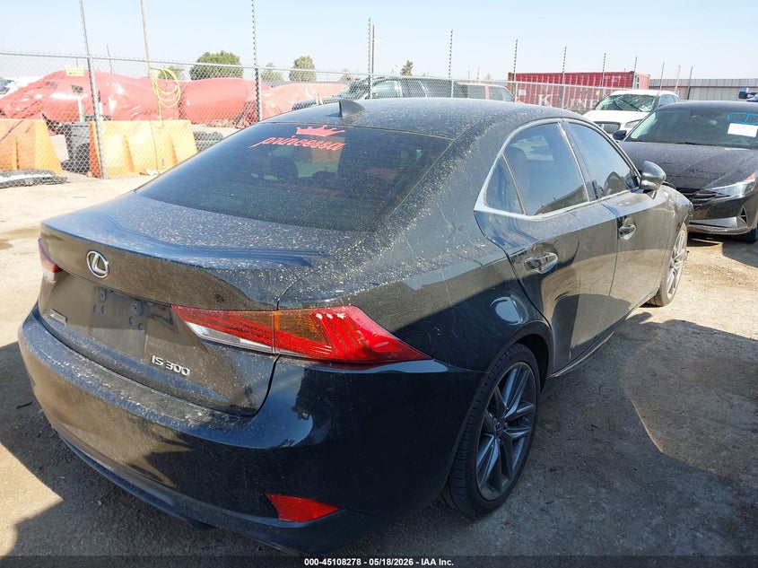 2018 LEXUS IS 300 auction photo 4