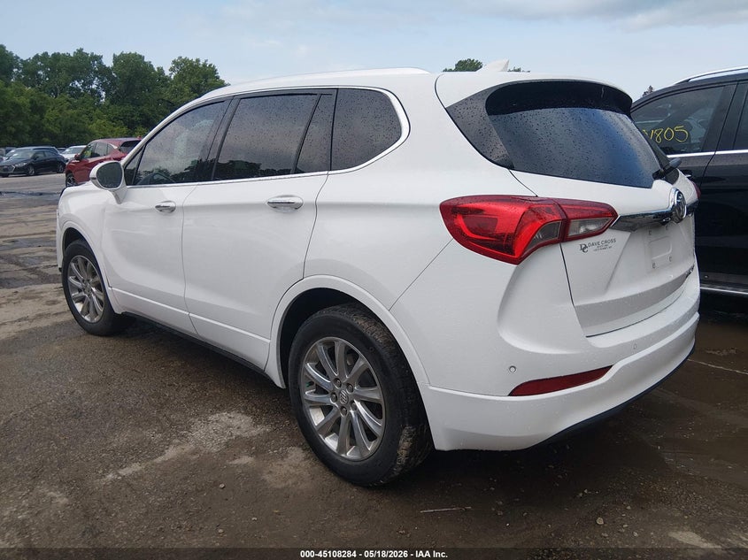 Vin: lrbfx2sa6ld225865, lot: 45605868, buick envision awd essence 20203
