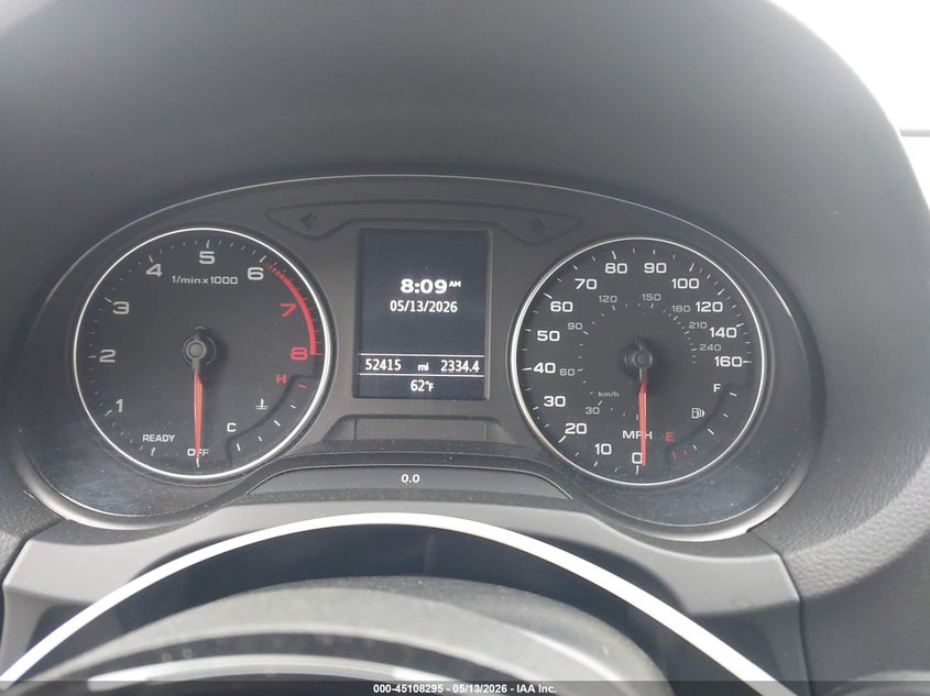 2016 Audi A3 1.8T Premium VIN: WAU67LFF8G1112484 Lot: 45108295
