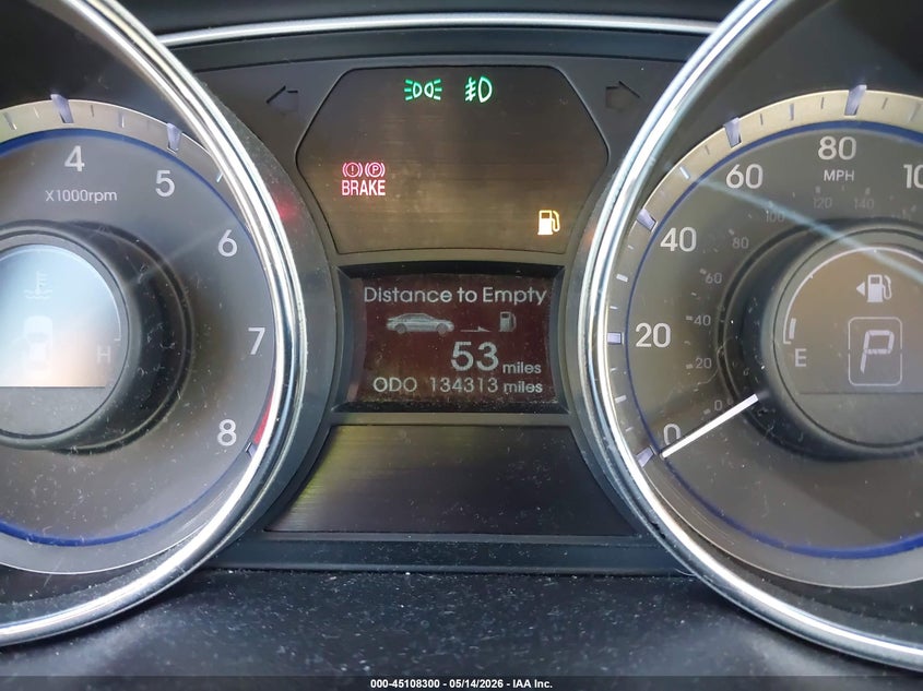 2013 HYUNDAI SONATA SEDAN 2.4L I-4 DI, DOHC, VVT, 198HP