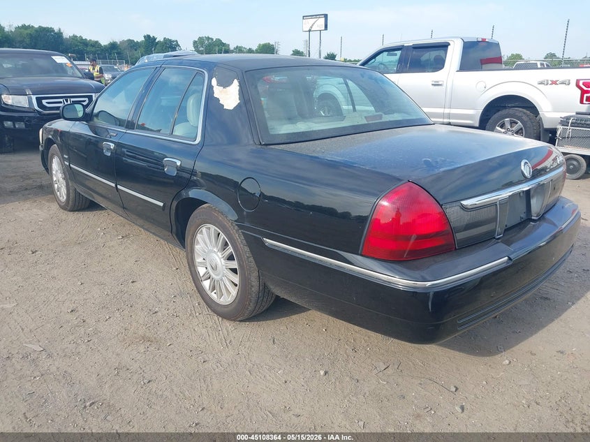 Vin: 2mebm7fv7ax617406, lot: 45605948, mercury grand marquis ls (fleet only) 20103