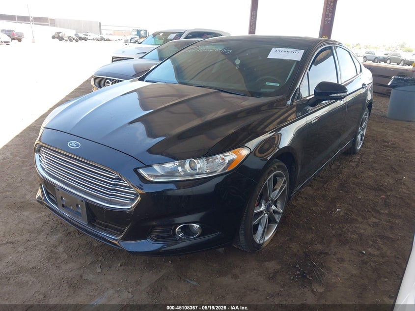 Vin: 3fa6p0k92gr171818, lot: 45605951, ford fusion titanium 20162