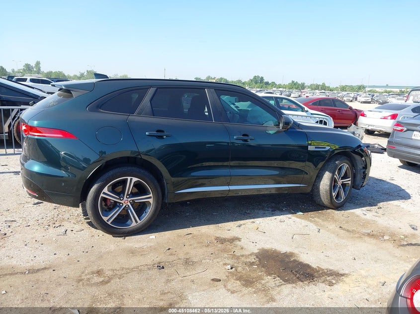 2017 Jaguar F-Pace S VIN: SADCM2BV0HA098835 Lot: 45108462