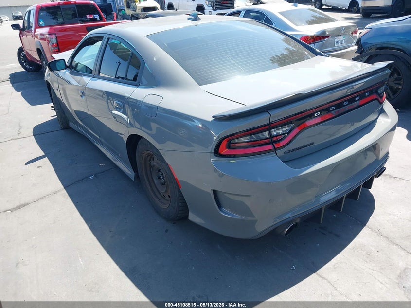 Vin: 2c3cdxgj1jh203277, lot: 45606099, dodge charger r/t scat pack rwd 20183