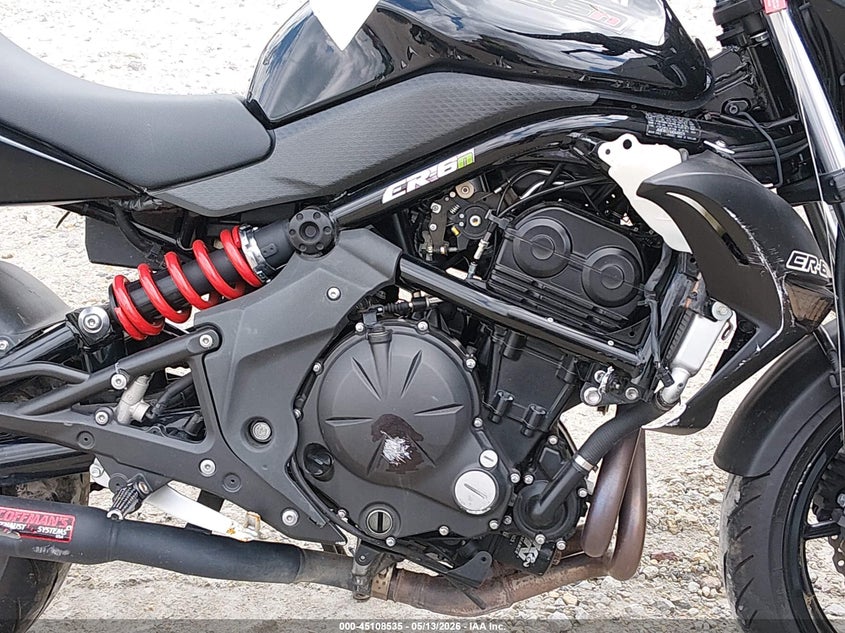 2010 Kawasaki Er650 C VIN: JKAEREC18ADA49029 Lot: 45108535