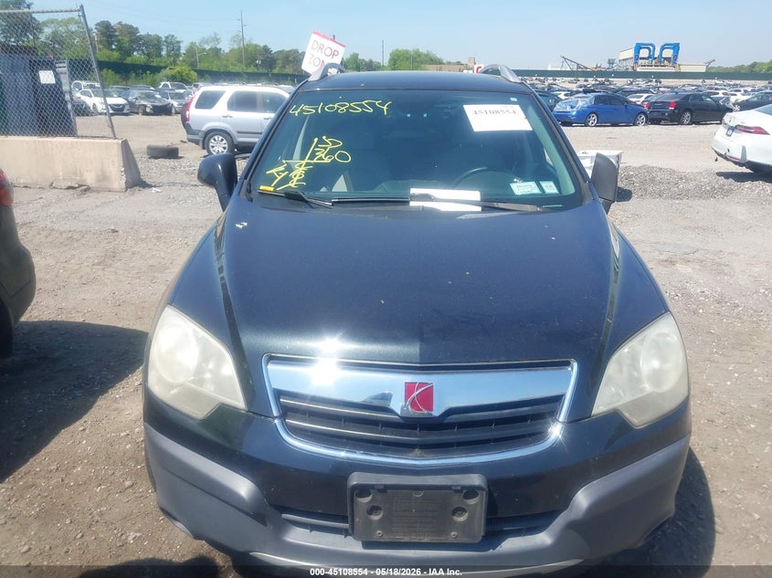 2008 SATURN VUE SPORT UTILITY VEHICLE 2.4L I-4 DOHC, VVT, 169HP