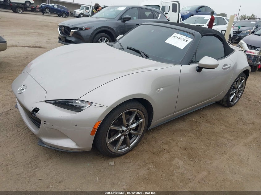 Vin: jm1ndad77p0553889, lot: 45606152, mazda mx-5 miata grand touring 20232