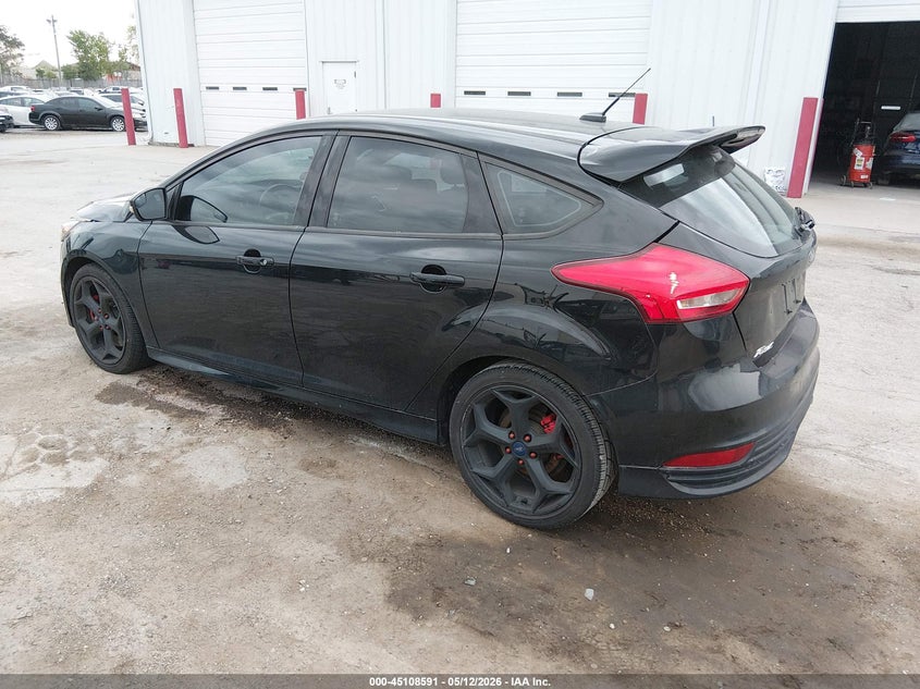 Vin: 1fadp3l90jl244407, lot: 45606175, ford focus st 20183