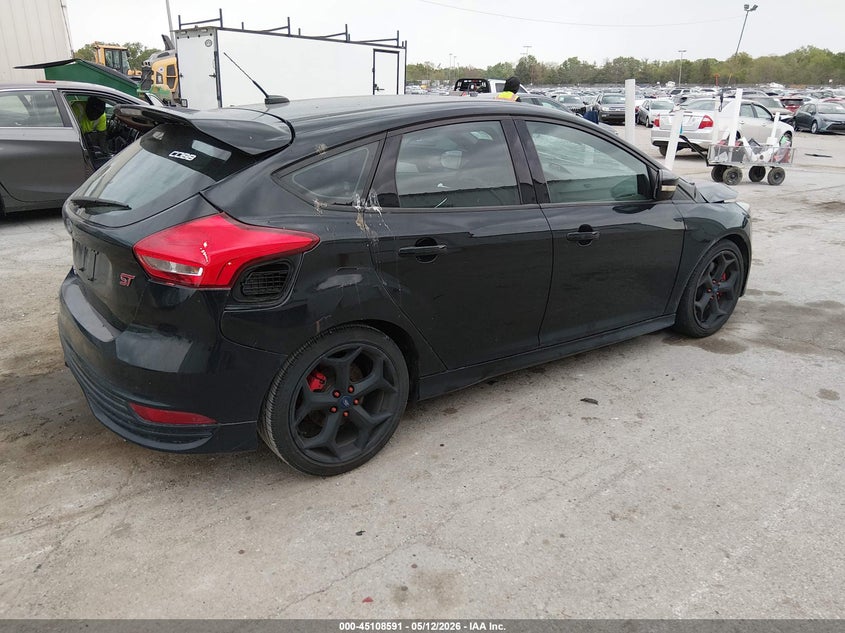Vin: 1fadp3l90jl244407, lot: 45606175, ford focus st 20184