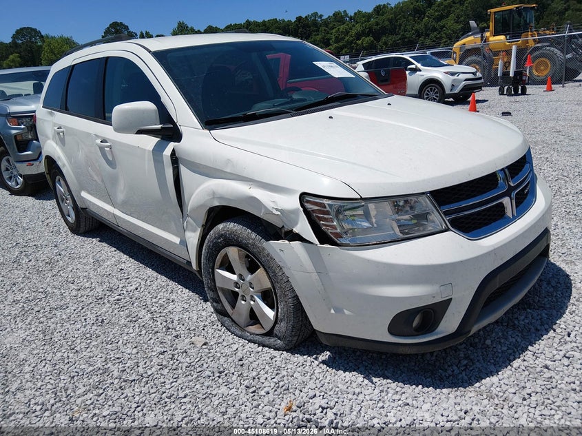 2012 Dodge Journey 3.6 Sxt cream Lot 111045108619 Vin 3C4PDCBG4CT214172