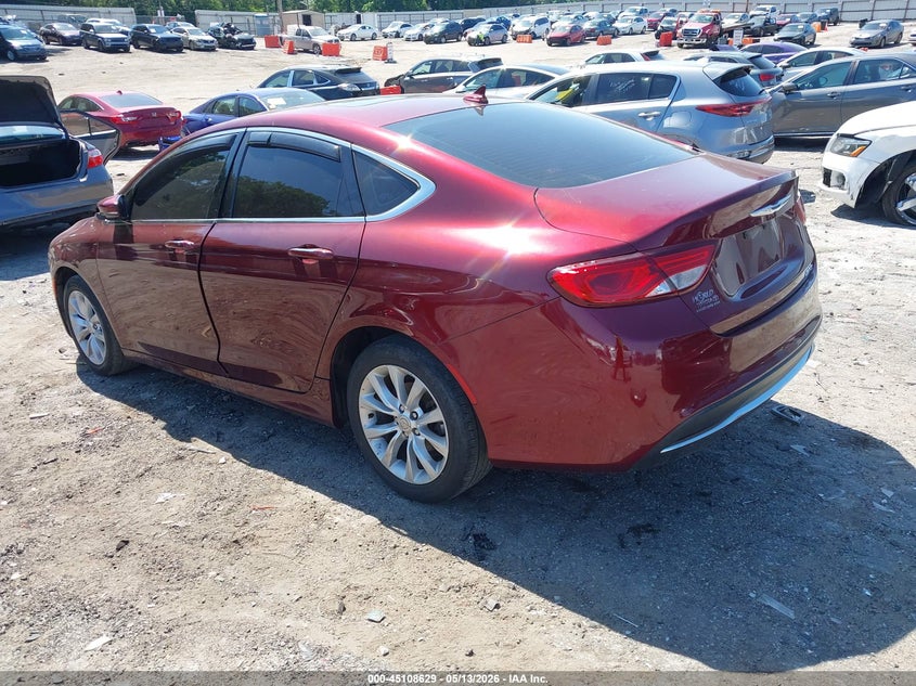 Vin: 1c3ccccb8fn662797, lot: 45606213, chrysler 200 c 20153