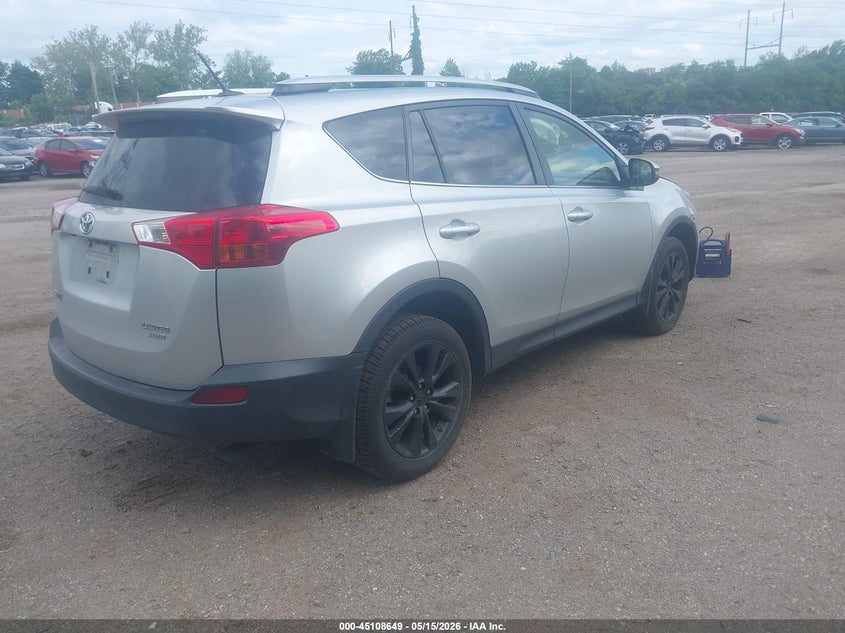 2014 TOYOTA RAV 4 SPORT UTILITY VEHICLE 2.5L I-4 DOHC, VVT, 176HP