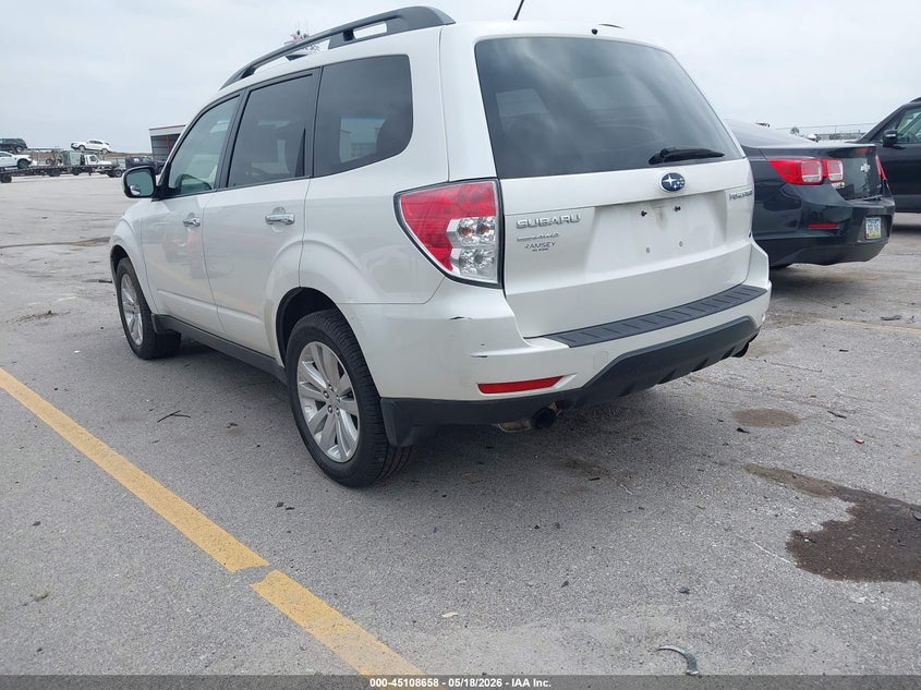 2011 Subaru Forester 2.5 2.5X Limited white Lot 111045108658 Vin JF2SHBEC9BH714425