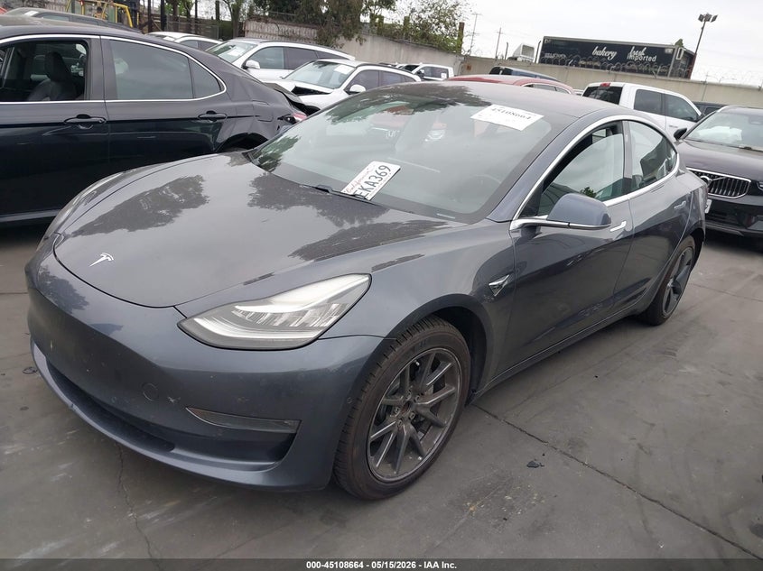 Vin: 5yj3e1ea5jf018910, lot: 45606248, tesla model 3 long range/mid range 20182