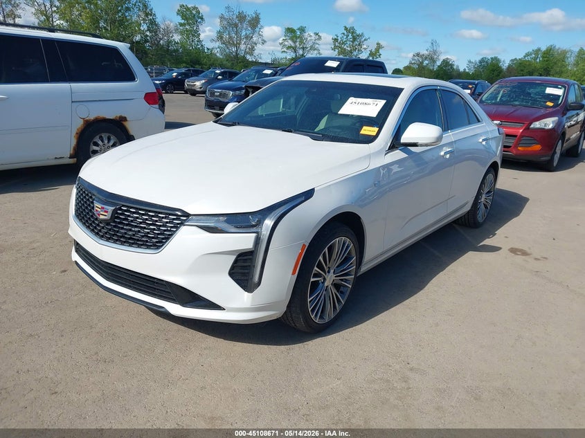 Vin: 1g6df5rkxl0134409, lot: 45606255, cadillac ct4 premium luxury 20202