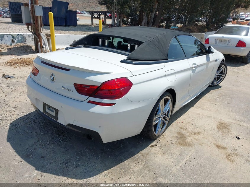Vin: wbalw7c5xfd596020, lot: 45606291, bmw 640i 20154