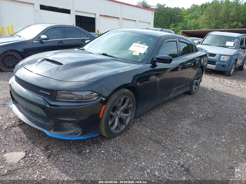 Vin: 2c3cdxhg2kh630598, lot: 45606330, dodge charger gt rwd 20192