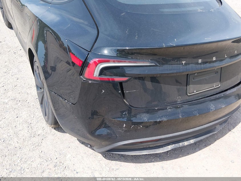 TESLA MODEL 3 2025 VIN 5YJ3E1EA4SF045744