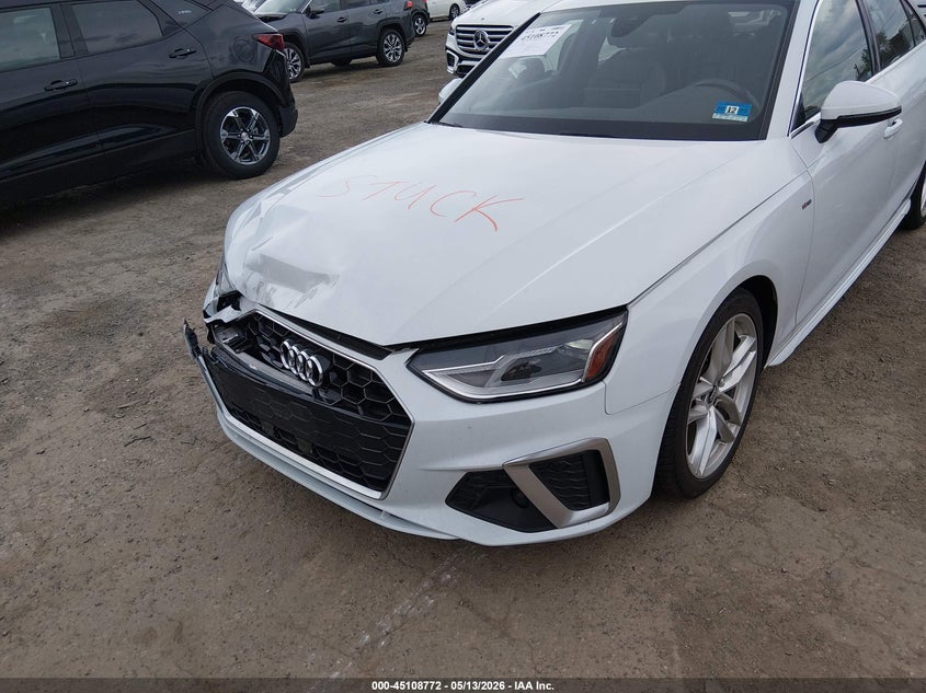 AUDI A4 2021 VIN WAUDAAF42MN004801