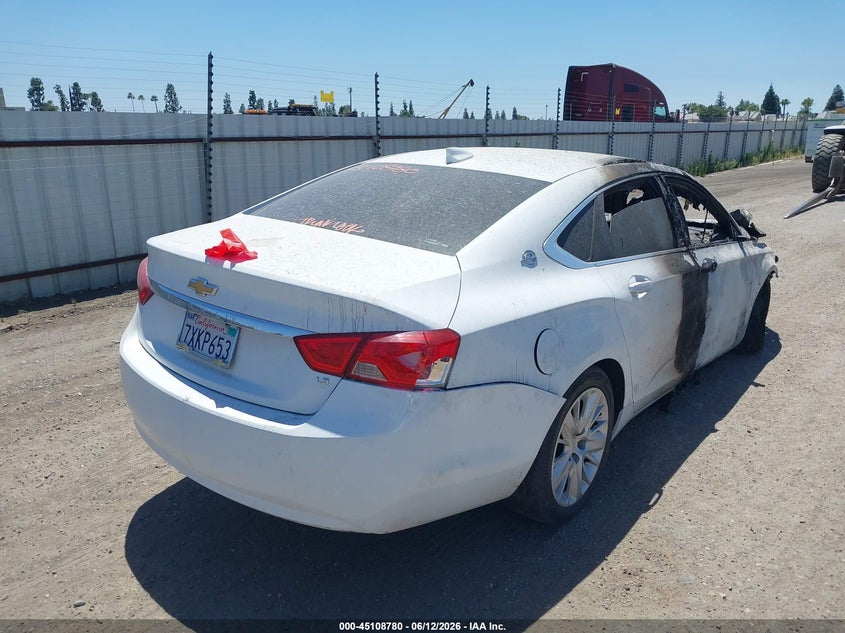 Vin: 2g11x5sa9g9185922, lot: 45606364, chevrolet impala 1fl 20164