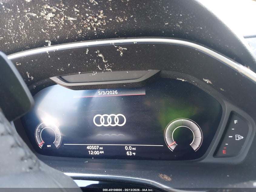 2020 AUDI Q3 SPORT UTILITY VEHICLE 2.0L I-4 DI, DOHC, VVT, TURBO, 228HP
