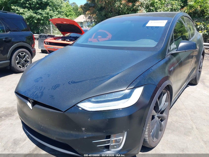 2019 Tesla Model X P100D/Performance VIN: 5YJXCBE48KF185321 Lot: 45108808