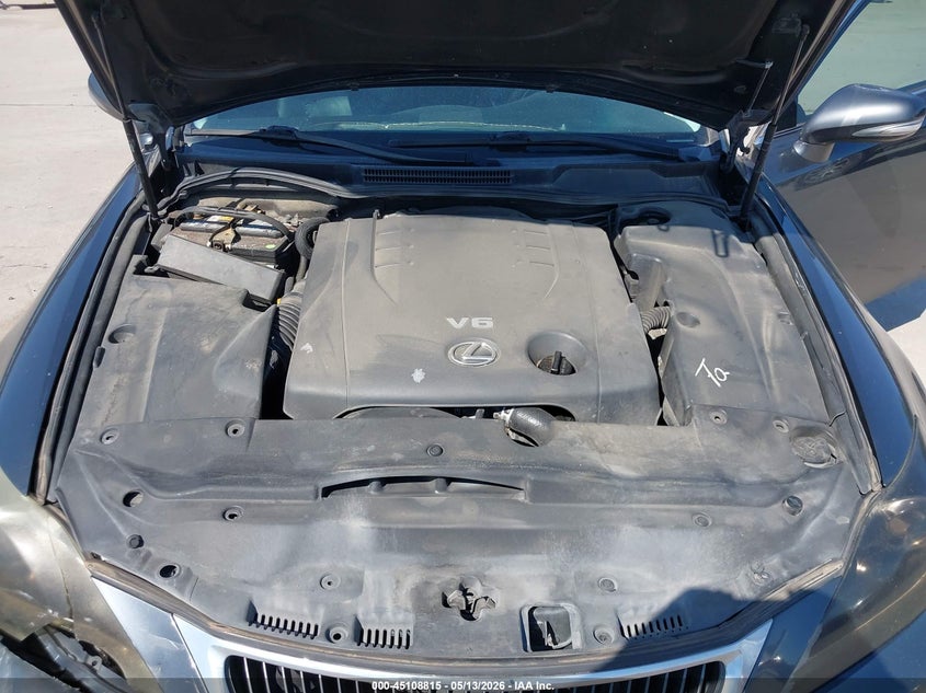 2011 Lexus Is 250 VIN: JTHBF5C29B2100671 Lot: 45108815