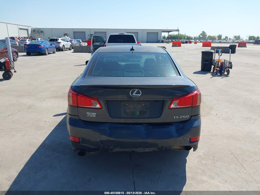 2011 Lexus Is 250 VIN: JTHBF5C29B2100671 Lot: 45108815